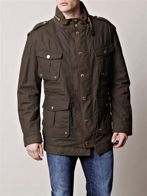 burberry waxed jacket|burberry wax jackets for men.